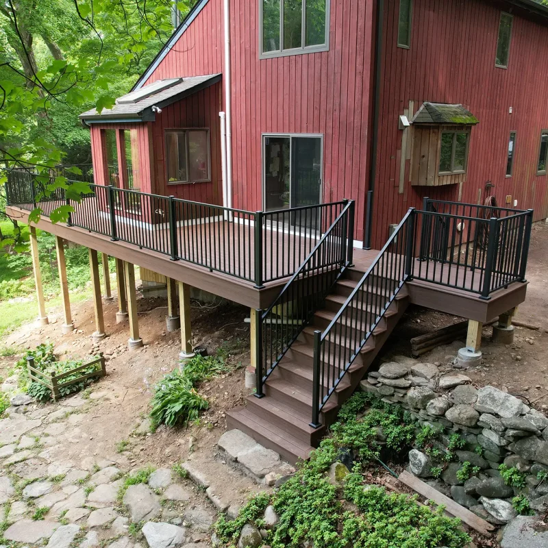 Decking installation in Connecticut by Ellis Builders