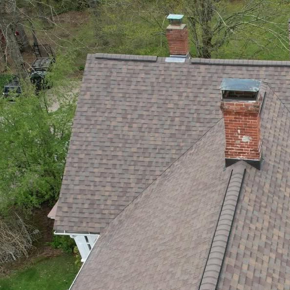 Southbury CT roof replacement with Owens Corning Teak shingles
