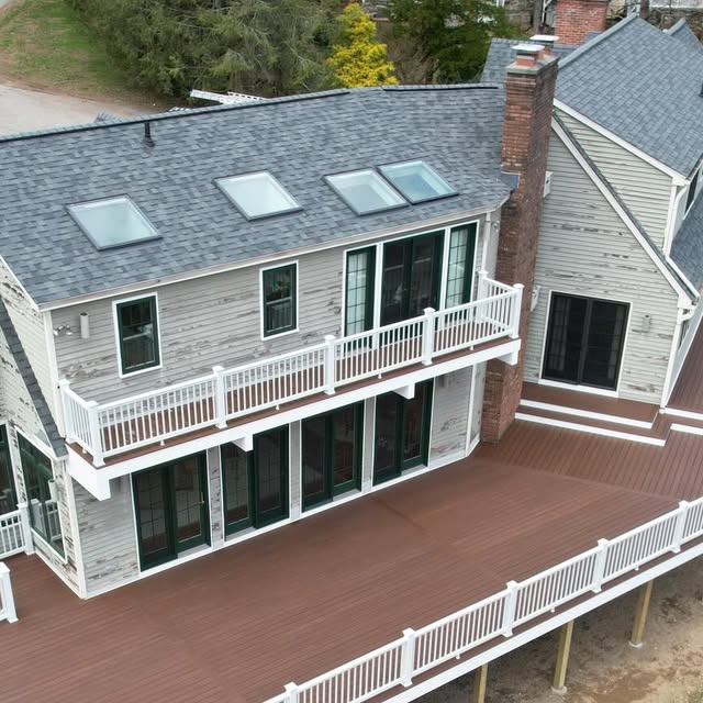 Trex Cinnamon Cove deck transformation