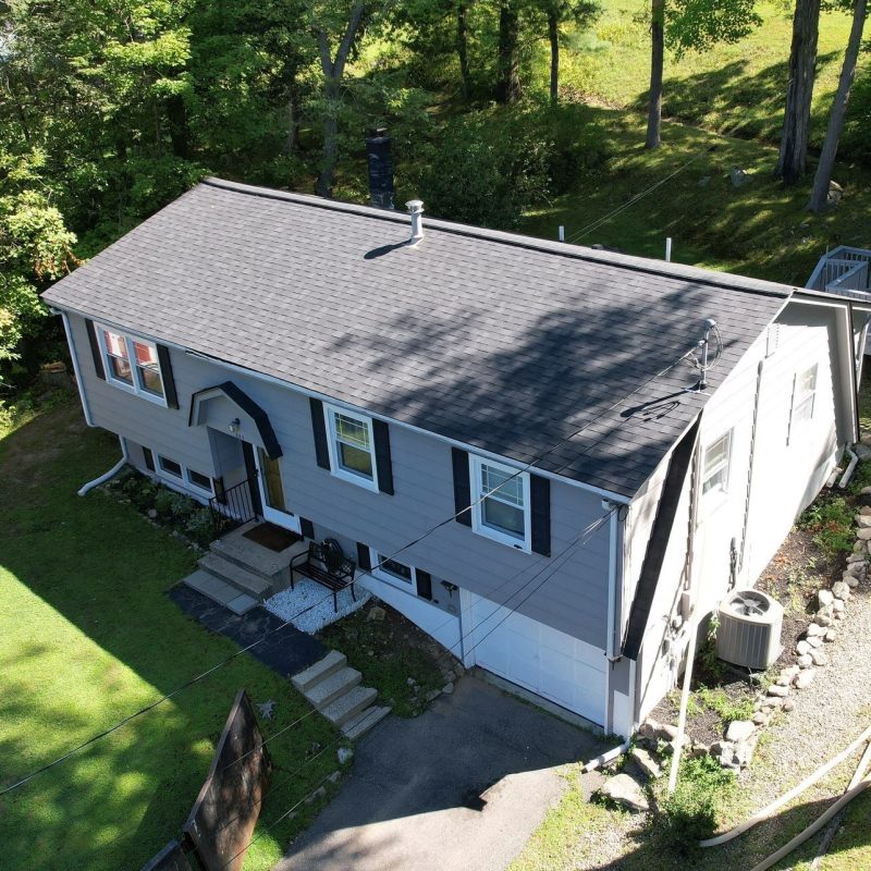 Connecticut home after Ellis Builders completed a storm-damage roof replacement